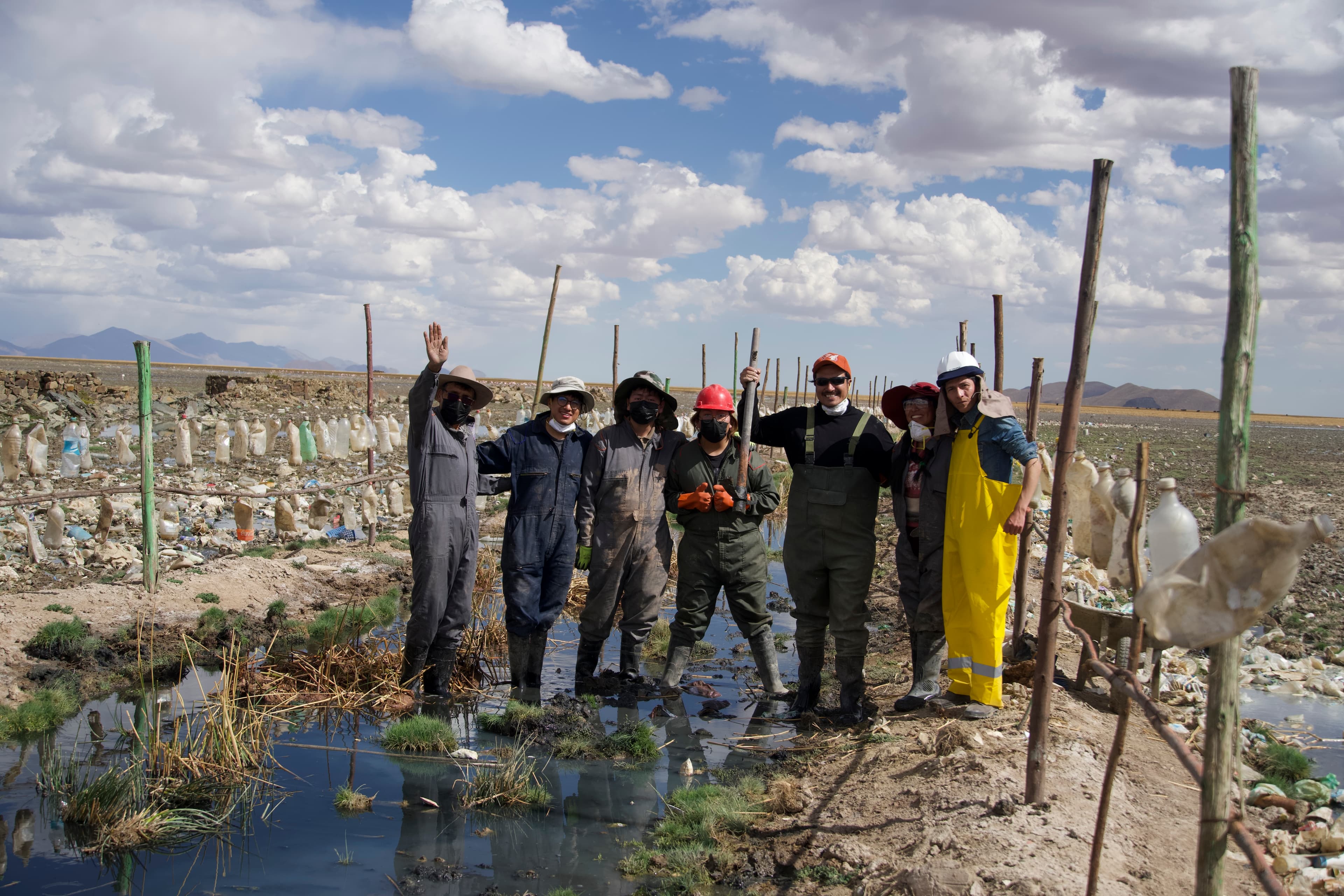 Dayana Blanco and Team Uru Uru. Photo by The World Around.