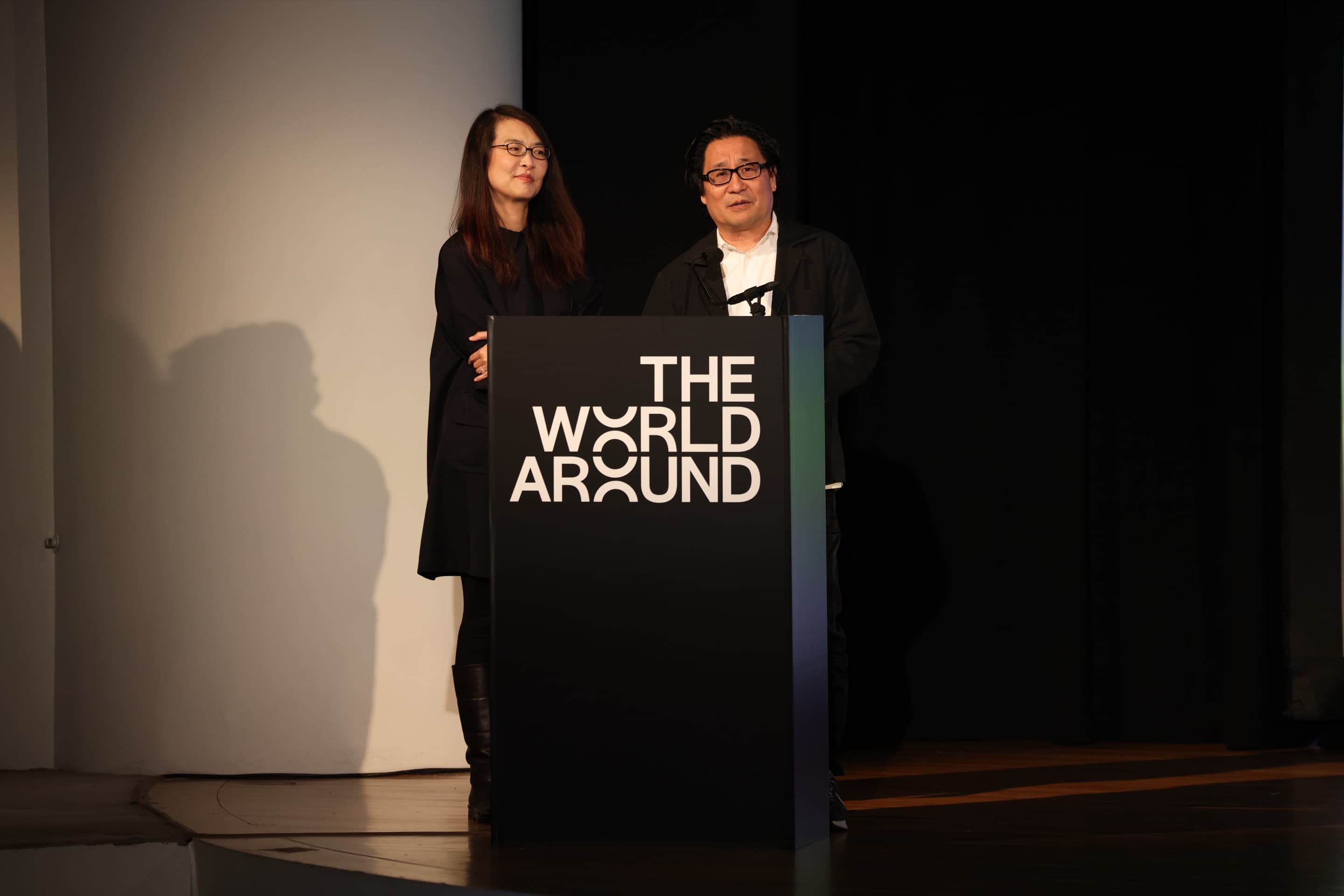 Rosanna Hu and Lyndon Neri.